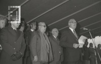 Acto por el día de la bandera