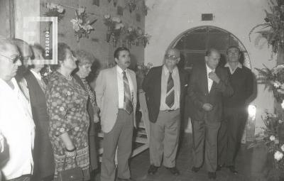 Homenaje a Raúl Chiflet en el cementerio local