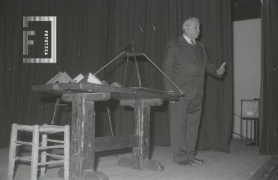 Conferencia de prensa del señor Moreno sobre pirámides