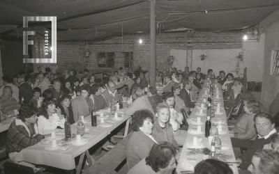 Inauguración del pavimento en el barrio 9 de julio