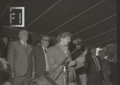Acto por el aniversario de la muerte del Gral. San Martín