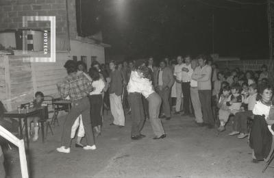 Inauguración del pavimento en el Barrio La Josefa