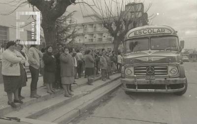 Paseo escolar de los alumnos de la Escuela N° 5