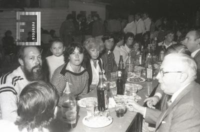 Inauguración del pavimento en el Barrio La Josefa