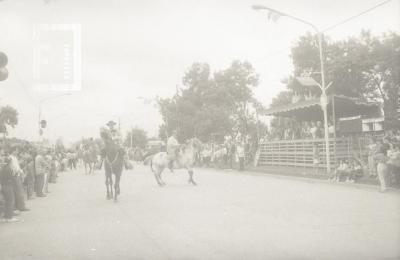 Acto de inauguración de la Plaza 1° de mayo