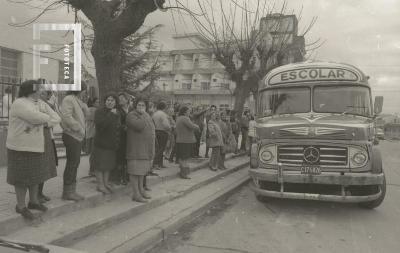 Paseo escolar de los alumnos de la Escuela N° 5