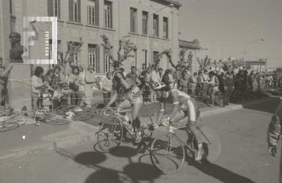 Entrega de premios del triatlón en la Plaza Eduardo Costa