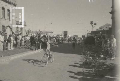 Entrega de premios del triatlón en la Plaza Eduardo Costa