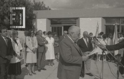 Inauguración de la Escuela N° 10 en el Barrio La Josefa