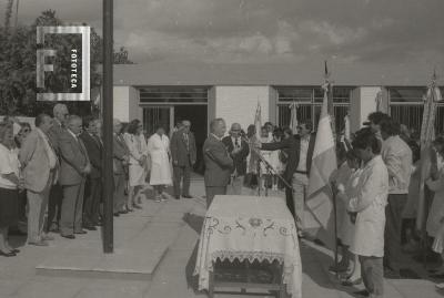 Inauguración de la Escuela N° 10 en el Barrio La Josefa