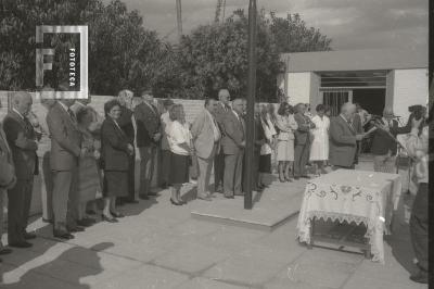 Inauguración de la Escuela N° 10 en el Barrio La Josefa