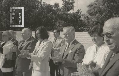 Inauguración de la Escuela N° 10 en el Barrio La Josefa