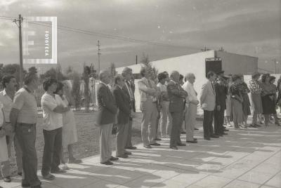 Inauguración de la Escuela N° 10 en el Barrio La Josefa