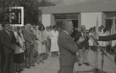 Inauguración de la Escuela Nº 10 en el Barrio La Josefa