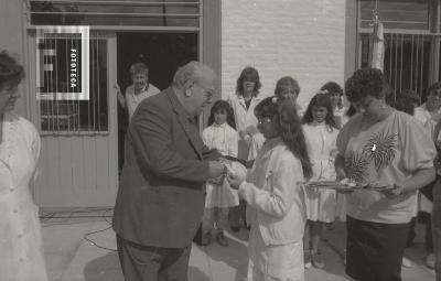 Inauguración de la Escuela N° 10 en el Barrio La Josefa