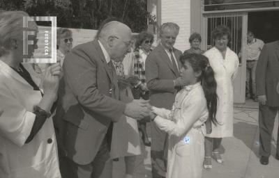 Inauguración de la Escuela N° 10 en el Barrio La Josefa