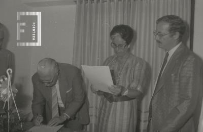 Inauguración de un sector del Hospital San José