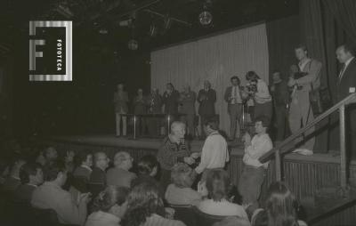 Charla en el Teatro Pedro Barbero