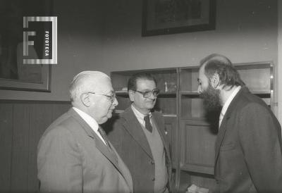 Reunión en el Palacio Municipal de Campana