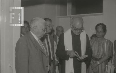 Inauguración de un sector del Hospital San José