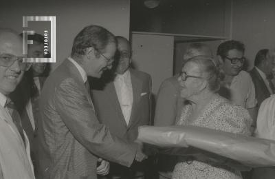 Inauguración de un sector del Hospital San José