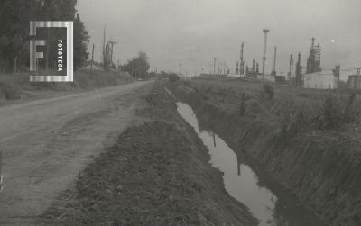 Arreglos de pavimentación en la calle Irigoyen