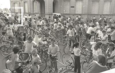 Bicicleteada por la ciudad
