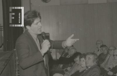 Charla en el Teatro Pedro Barbero