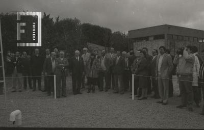 Reunión con el Intendente Calixto Dellepiane