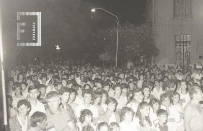 Espectáculo de rock en la Plaza Eduardo Costa