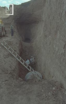 Obra de desagüe pluvial en Estrada y Viamonte