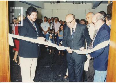 Acto de la Biblioteca Pública Municipal //Octavio R. Amadeo//