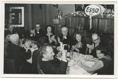 Homenaje a Edelindo De Filippi en el Club Esso