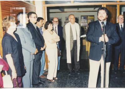 Acto de la Biblioteca Pública Municipal //Octavio R. Amadeo//