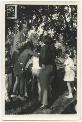Niños jugando en celebración en el Club Esso