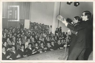 Actuación de Hugo Díaz en el Teatro Pedro Barbero