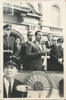 Acto del 25 de mayo en la explanada municipal - Discurso del Profesor Luis Carmona