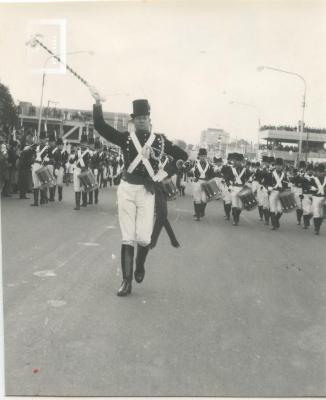 Bendición y entrega de sables a la Prefectura Naval en el día de la bandera