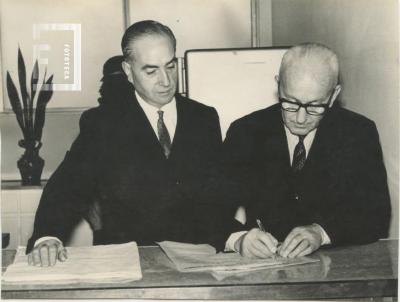 Inauguración del sanatorio de la Sociedad Cosmopolita