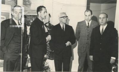 Inauguración del sanatorio de la Sociedad Cosmopolita
