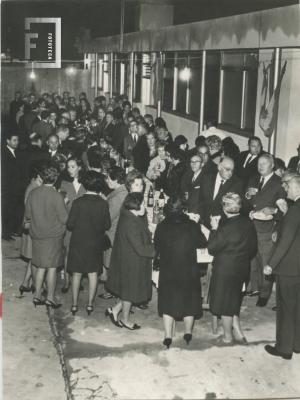 Inauguración del sanatorio de la Sociedad Cosmopolita