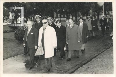 Homenaje al Gral. San Martín en la plaza Eduardo Costa