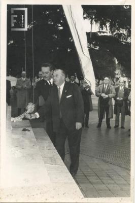 Homenaje al Gral. San Martín en la plaza Eduardo Costa