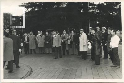 Homenaje al Gral. San Martín en la plaza Eduardo Costa