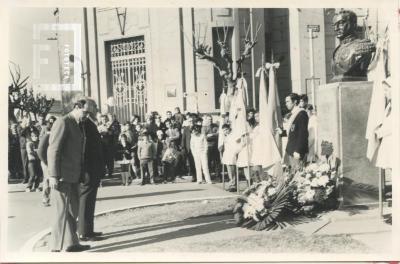 Acto en conmemoración por el fallecimiento del Gral San Martín